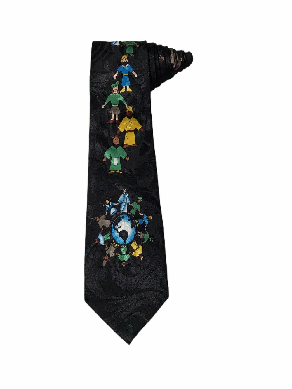 Steve Harris Children People Around The World Tie